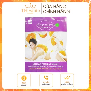Kem lột nhẹ da làm trắng cosy white a30 vitamin c 300g
