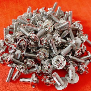 Ốc salaya 6ly15 6ly20 gắn ốp pô , carte ,dàn áo ,đuôi cá...