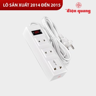 Ổ cắm điện Điện Quang 002A-02 2m