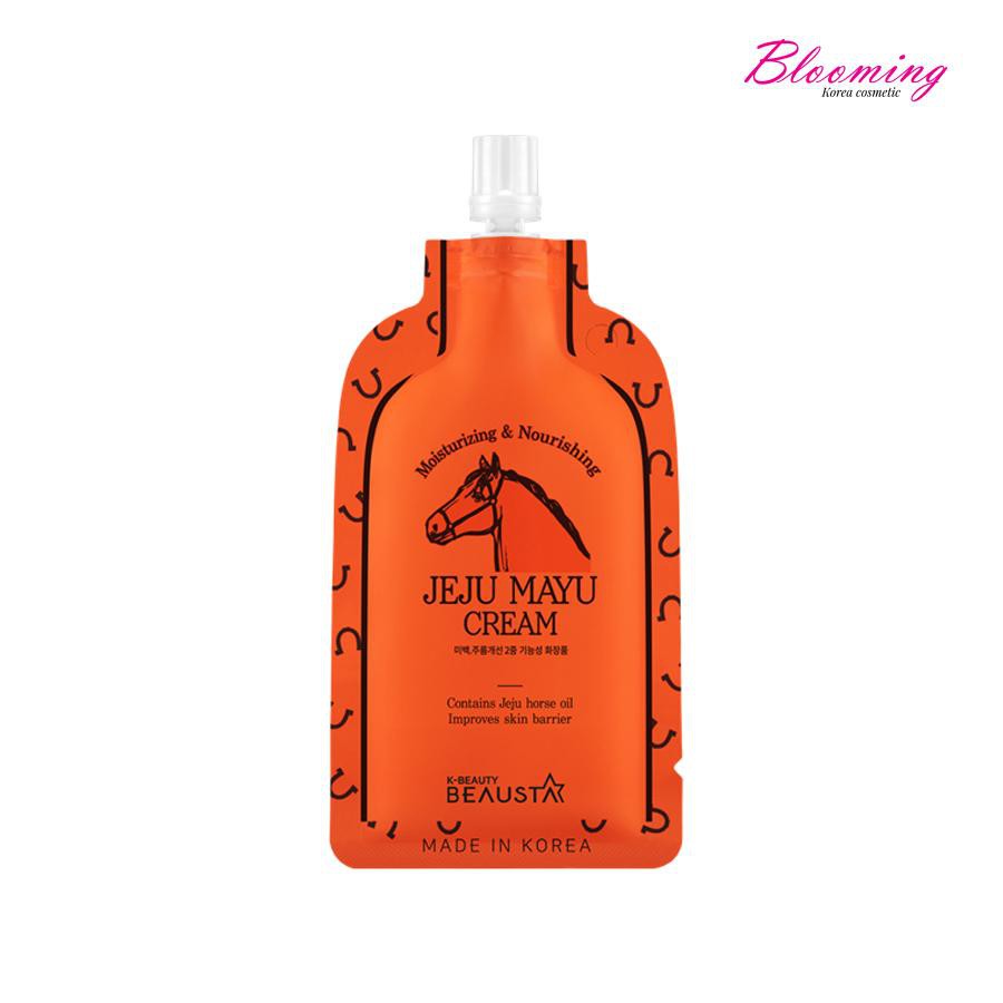 Kem dưỡng dầu ngựa Beausta- Jeju Mayu Cream 15ml | BigBuy360 - bigbuy360.vn