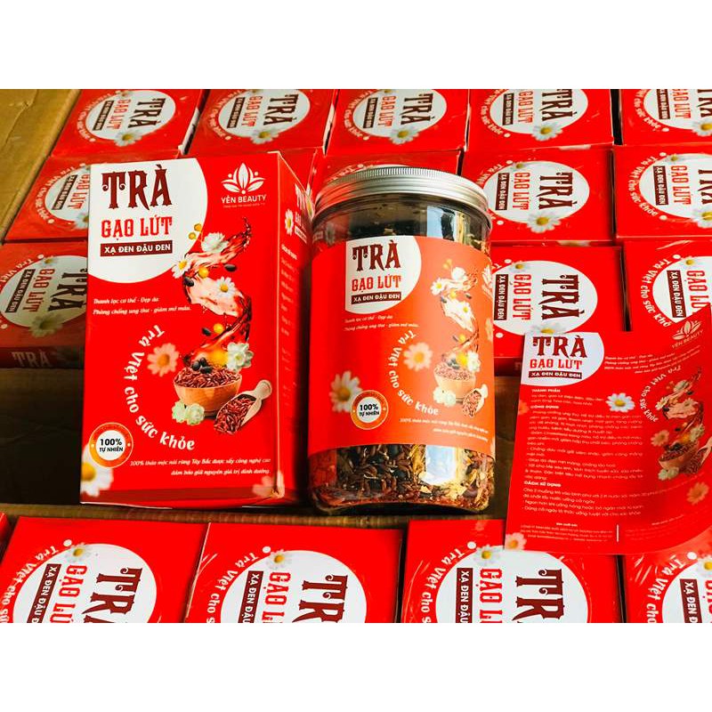 ❤️ Trà Gạo Lứt Xạ Đen Đậu Đen( Hũ 500g) ❤️ | BigBuy360 - bigbuy360.vn