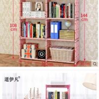 Kệ sách 2 buồng 7 ngăn