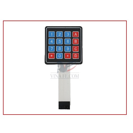 Bàn Phím Ma Trận Mềm 4x4 Keypad