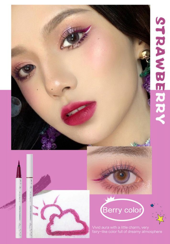 [Hàng mới về] Bút kẻ mắt Novo 8 màu tùy chọn chống nước lâu trôi khô nhanh tiện lợi | BigBuy360 - bigbuy360.vn