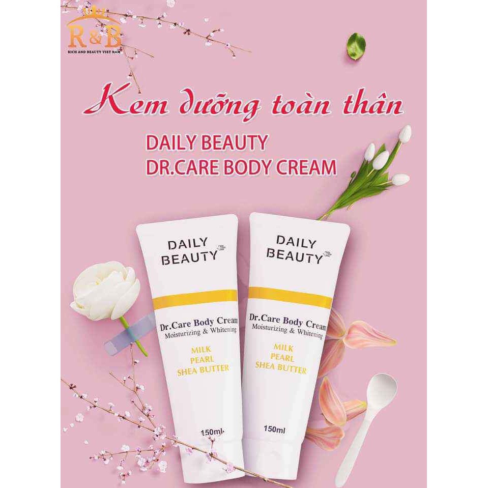 [FreeshipI] Kem dưỡng thể Daily Beauty Dr.Care Body Cream Hàn Quốc- Kem dưỡng ẩm, dưỡng trắng da toàn thânoại Da
