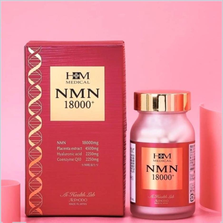 Viên uống bổ sung NMN HM Medical Aishodo NMN 18000+ 90 viên