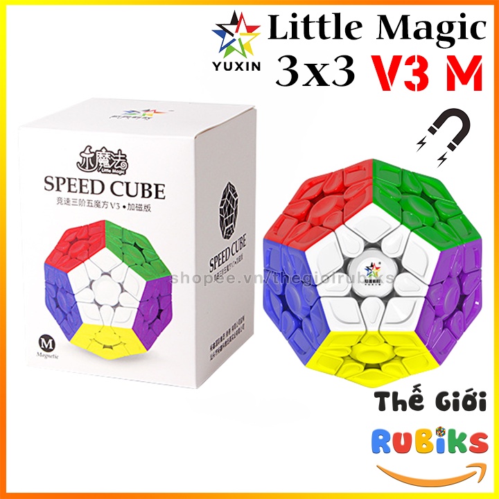 Rubik Yuxin Little Magic Megaminx V3 M / V2 3x3 - Rubic Biến Thể 12 Mặt