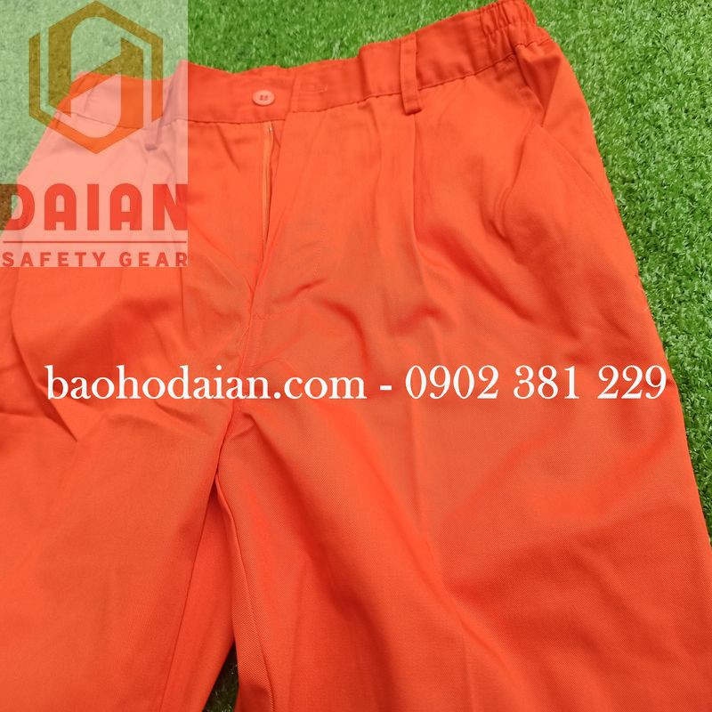 Quần áo công nhân vải kaki xi thấm hút mồ hôi - 2 màu lựa chọn