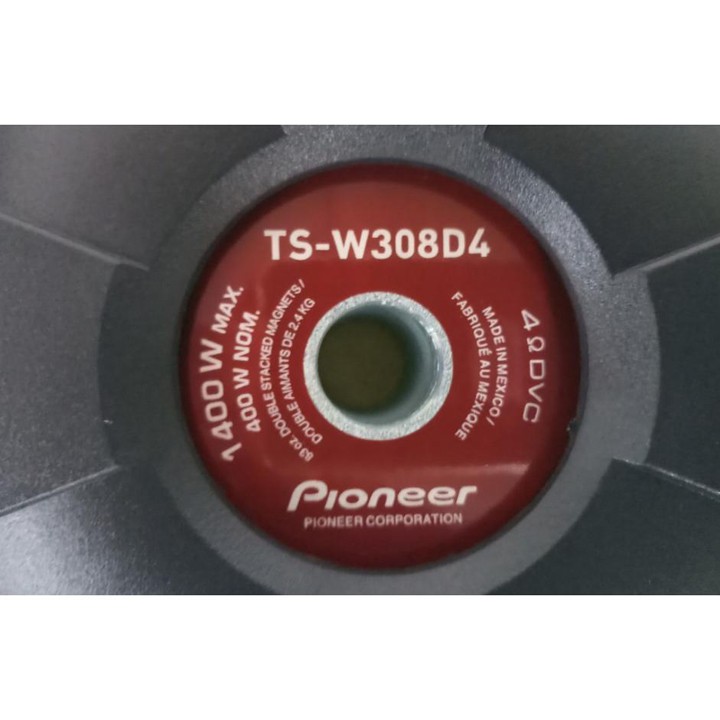 loa siêu trầm cao cấp PIONEER TS-W308D4 - super SUB