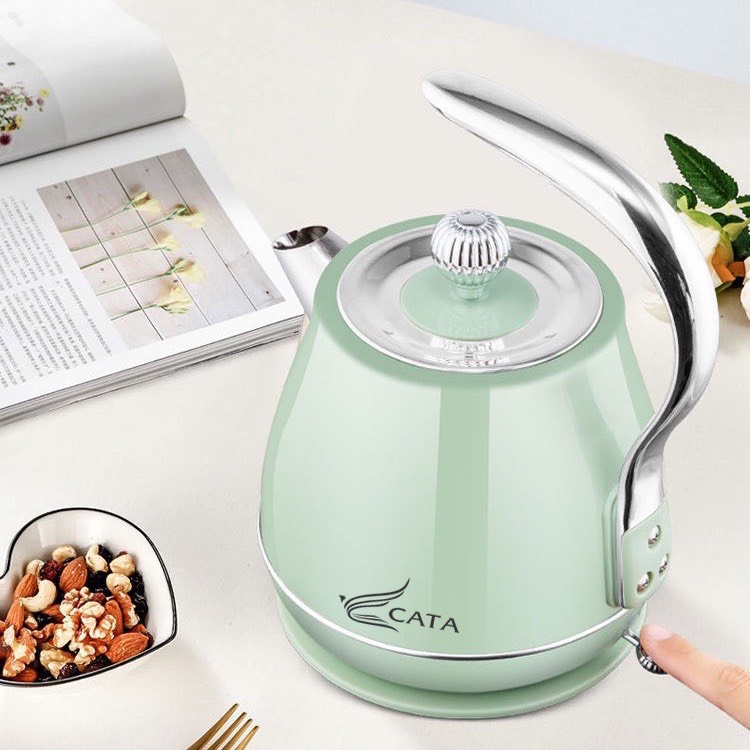 Ấm siêu tốc inox 304 CÁT Á, công suất 1500W, đun siêu nhanh siêu tiết kiệm điện - Bảo hành 1 năm