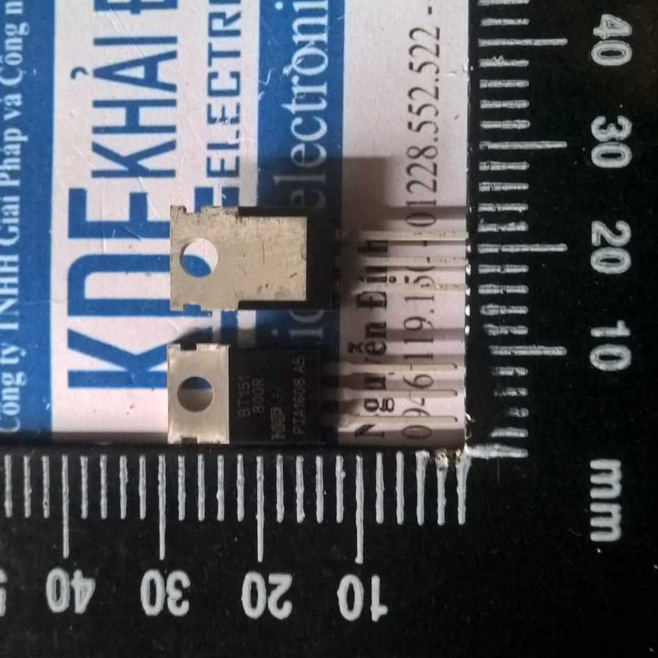 combo 10 con BT151-800R BT151 THYRISTOR 7.5A 800V TO-220 KDE1225