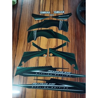 Bộ tem sirius 2012 màu xanh nhớt