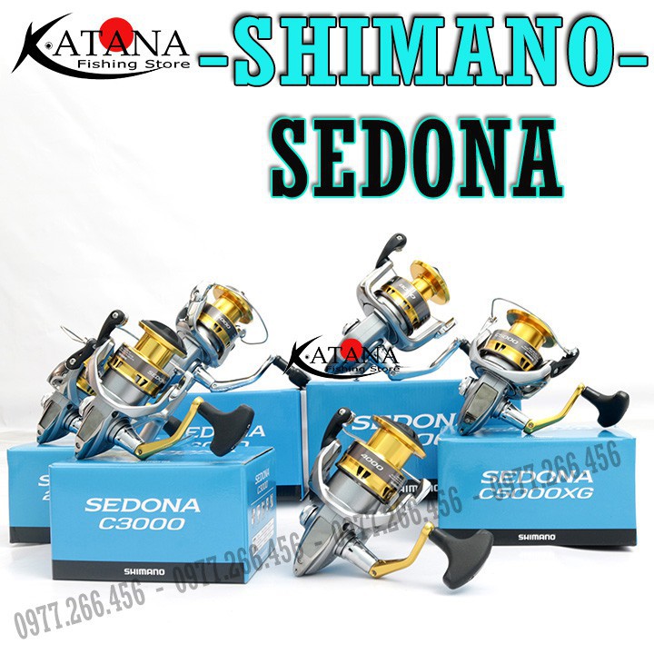 Thanh Ly Máy Câu Shimano Sedona 2500 3000 4000 5000 6000 8000