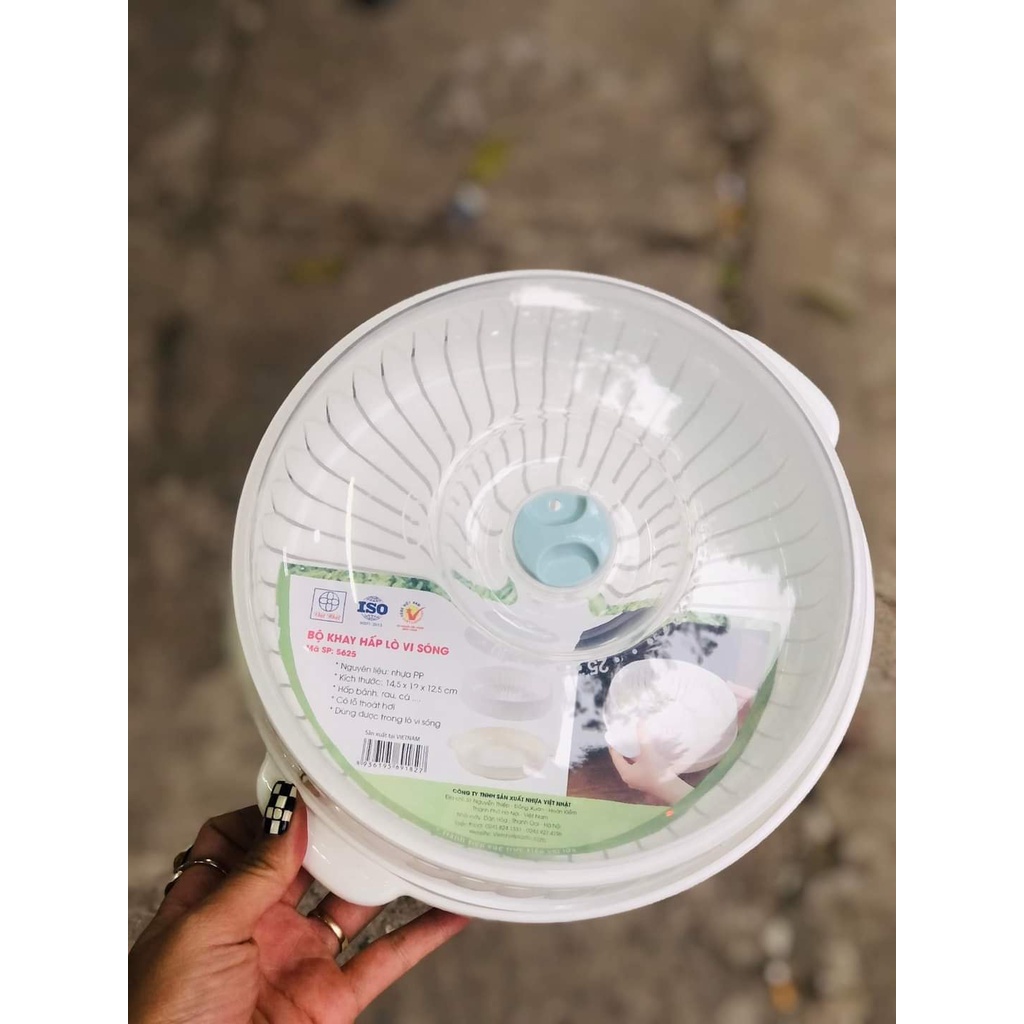 BỘ KHAY HẤP LÒ VI SÓNG VIỆT NHẬT