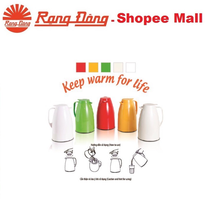 Phích đựng nước nóng 1,5 lít Rạng Đông cao cấp RD 1542N2.E | BigBuy360 - bigbuy360.vn