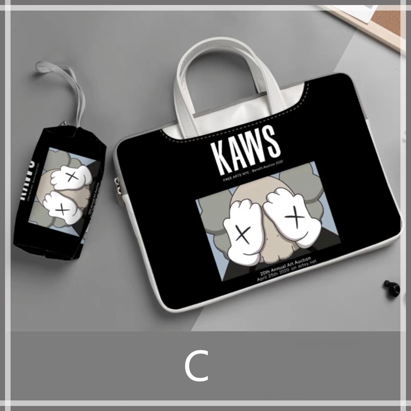 Hàng có sẵn Túi đựng laptop chống nước in hình hoạt hình cho máy tính 17.3inch 13.3 12 14 15 15.6inch