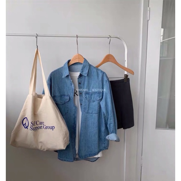 Áo sơ mi bò hàng Quảng Châu