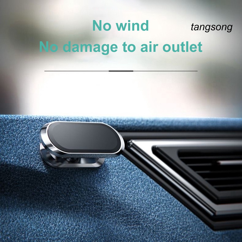 Giá đỡ điện thoại từ tính bằng hợp kim nhôm tự dính chắc chắn cho xe hơi