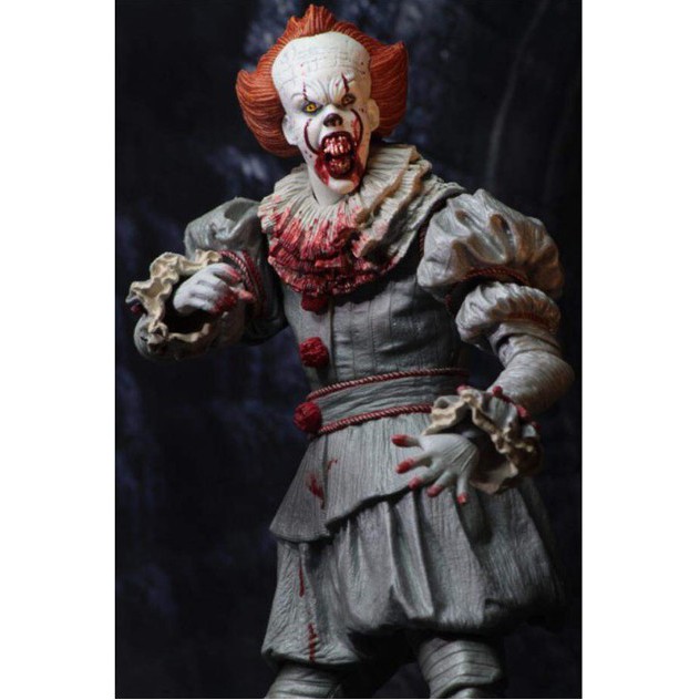 Neca Mô Hình Nhân Vật Chú Hề Pennywise 2017 Kích Thước 18cm / A43