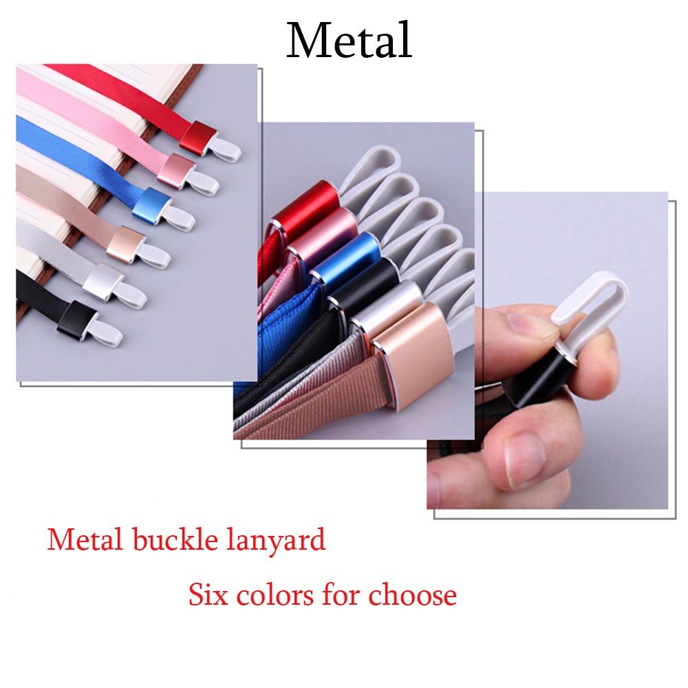 Set bao thẻ và dây đeo kim loại nhiều màu sắc tùy chọn