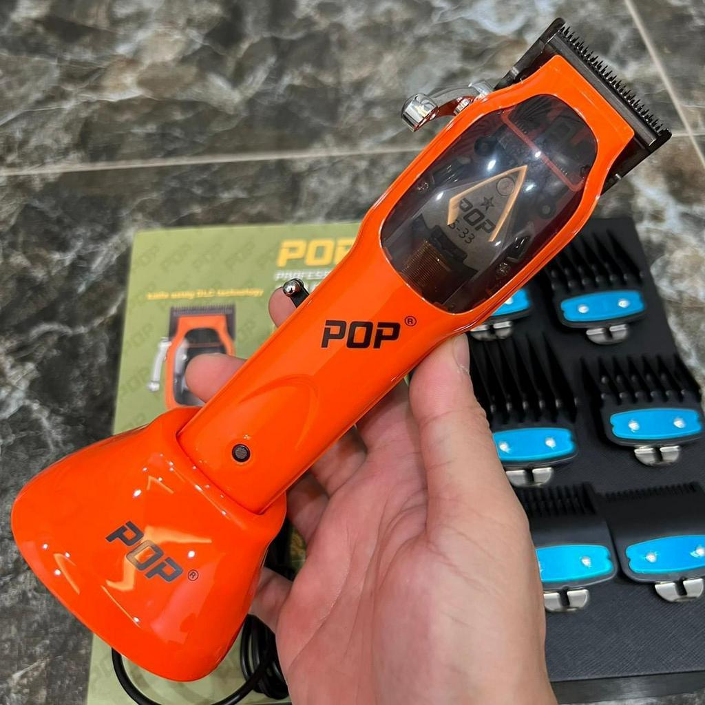 Tông Đơ Cắt Tóc Cao Cấp Chuyên Nghiệp POP S33 - Hàng chính hãng
