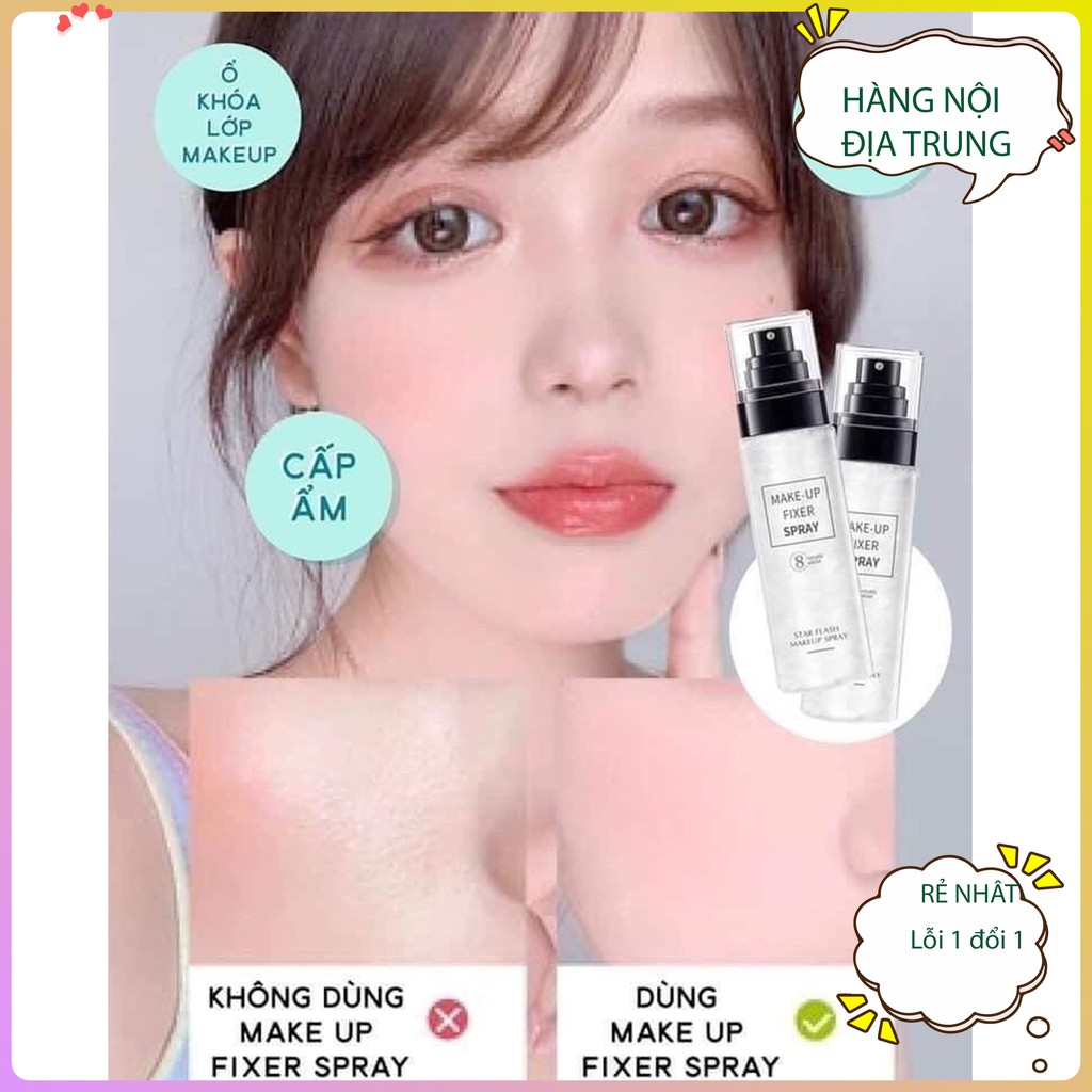 Xịt Khóa Nền Trang Điểm Star Flash Make Up Spray 50 ml dưỡng ẩm ,da luôn mịn màng | BigBuy360 - bigbuy360.vn