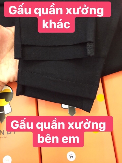 [FREE SHIP - Ảnh thật] Quần legging FANDI gấu lệch cao cấp | BigBuy360 - bigbuy360.vn