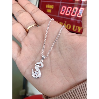 Dây chuyền bạc cho bé tuổi tị ( con rắn)