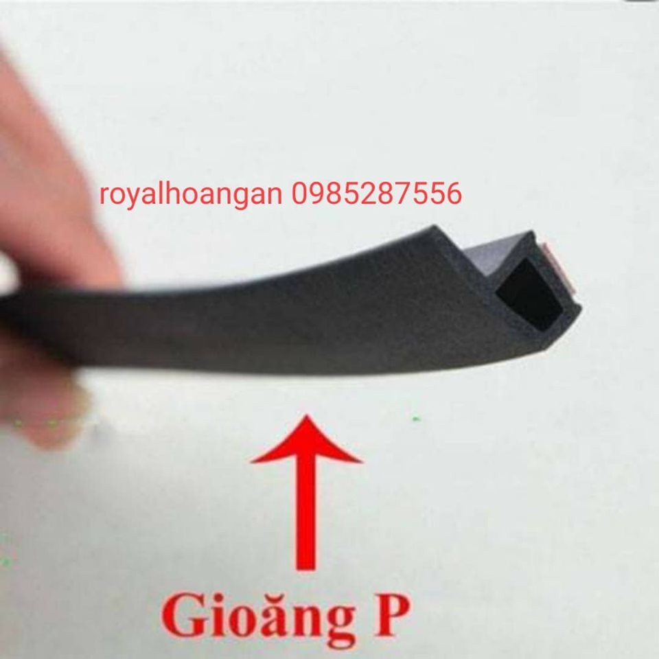 GIOĂNG D TO CAO SU CHỐNG ỒN 15 x 15 mm