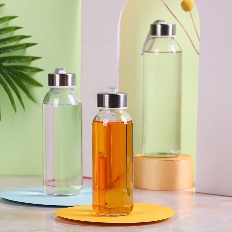 Chai Thủy Tinh Detox Có Dây Sách