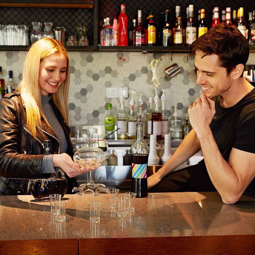 Giá Đỡ Chai Rượu Vang 1 Lỗ Tiện Dụng Cho Nhà Bếp / Quán Bar