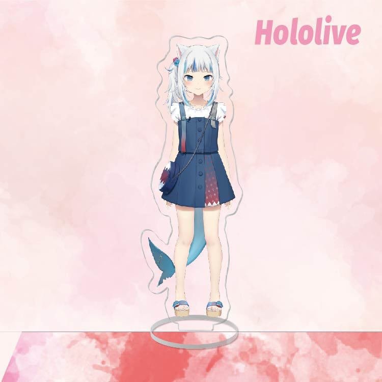 Mô Hình Standee GAWR GURA Vtuber HOLOLIVE anime chibi streamer mica acrylic trang trí
