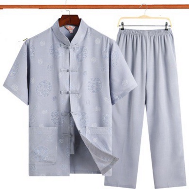 Bộ đồ cho người già, Bộ đồ cho bố cho ông ( cổ tàu, ngắn 2)
