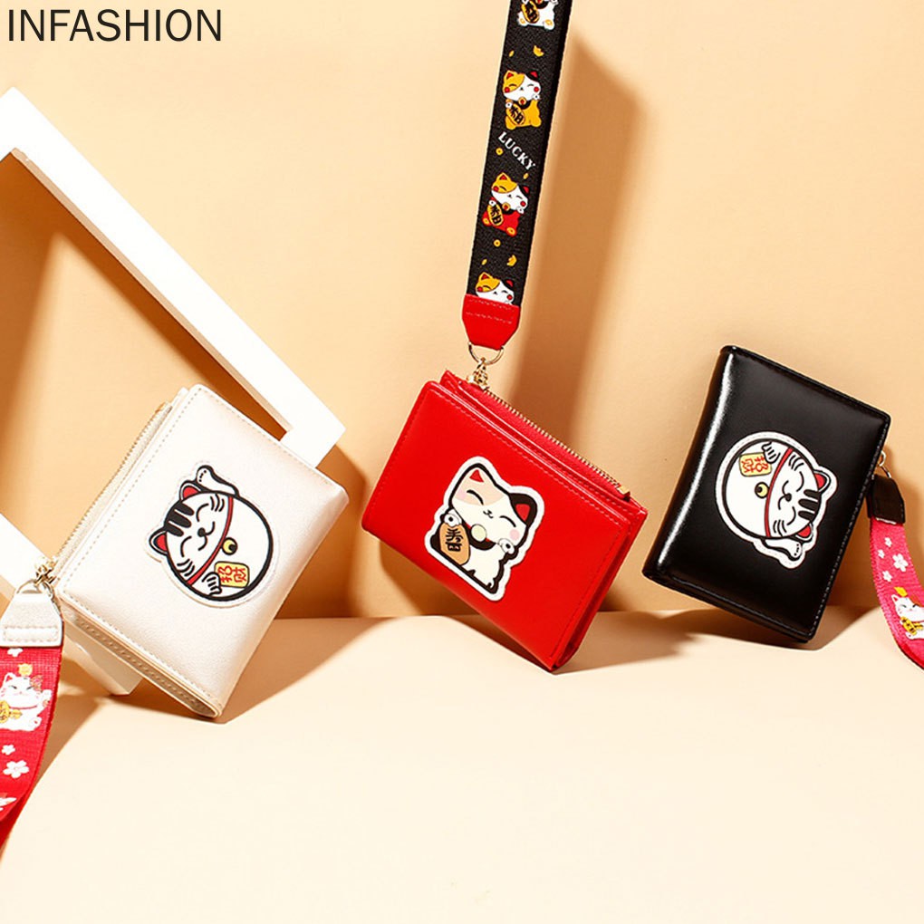 Ví Nữ Mini Da Pu Thời Trang Hàn