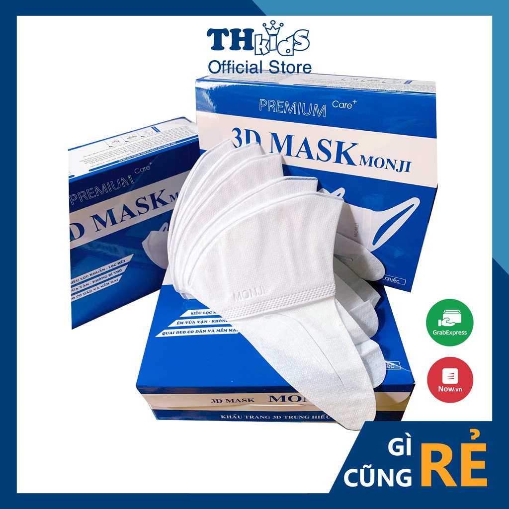 Khẩu Trang 3D Mask dập theo Unicharm công nghệ Nhật Bản