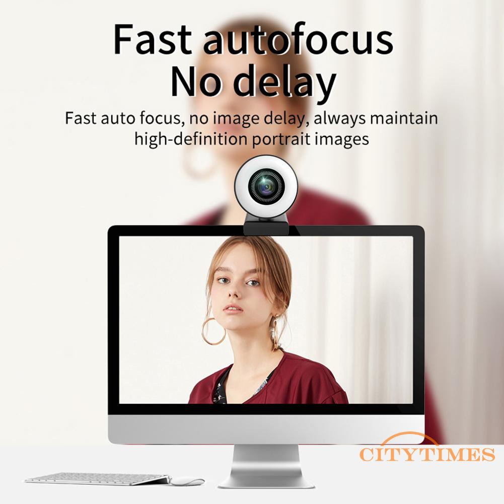 Webcam Hd Usb 1080p Kèm Micro Cho Máy Tính | BigBuy360 - bigbuy360.vn