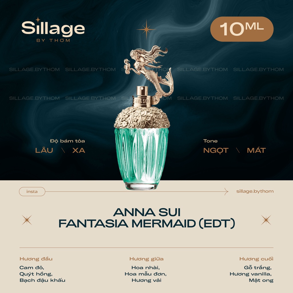 A N N A S U I FANTASIA MERMAID EDT | Mẫu thử nước hoa nữ