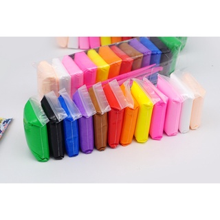 Set 12 màu đất nặn tự khô, đất sét siêu nhẹ (tặng 3 cây tạo hình)
