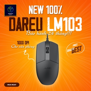 Chuột dareu lm103 có dây- bảo hành chính hãng 24 tháng