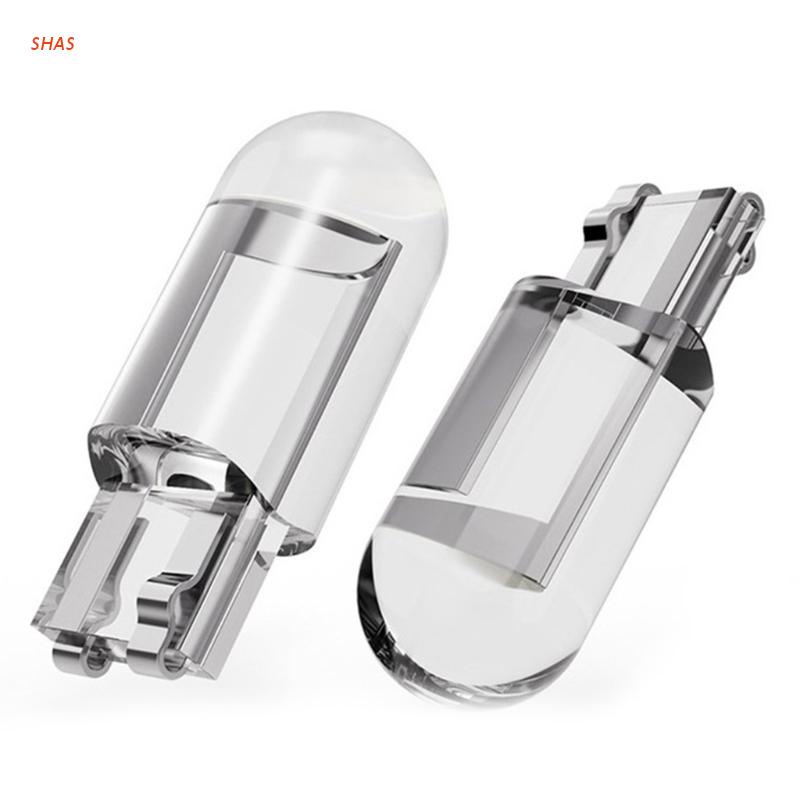 10 Bóng Đèn Led Cob Dc 12v T10 6000k Cho Xe Hơi