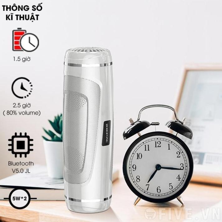 [Top tìm Kiếm] Loa Bluetooth BR7, Chính Hãng Borofone, Tích hợp đèn pin | Nghe nhạc 2,5  Tiếng | 46003