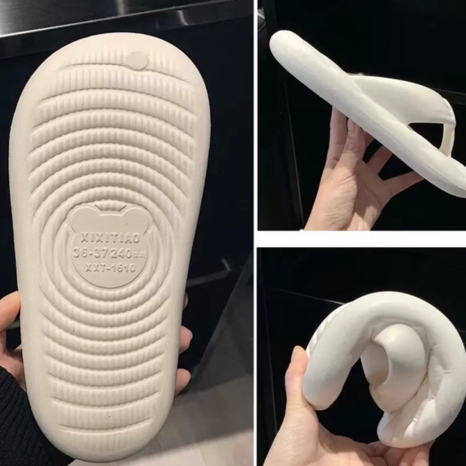 Dép Xỏ Ngón EVA Đế Dày Mềm Mại Thân Thiện Với Môi Trường Thời Trang Đi Biển Mùa Hè