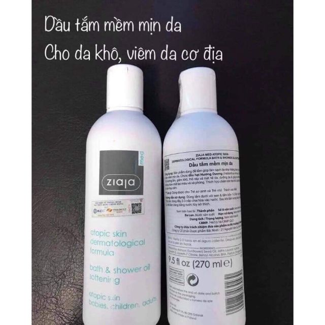✔️[CHÍNH HÃNG] Dầu tắm ZIAJA Mềm mịn da | BigBuy360 - bigbuy360.vn