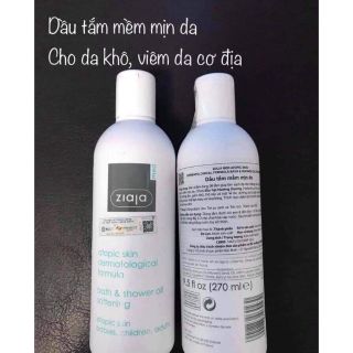✔️[CHÍNH HÃNG] Dầu tắm ZIAJA Mềm mịn da