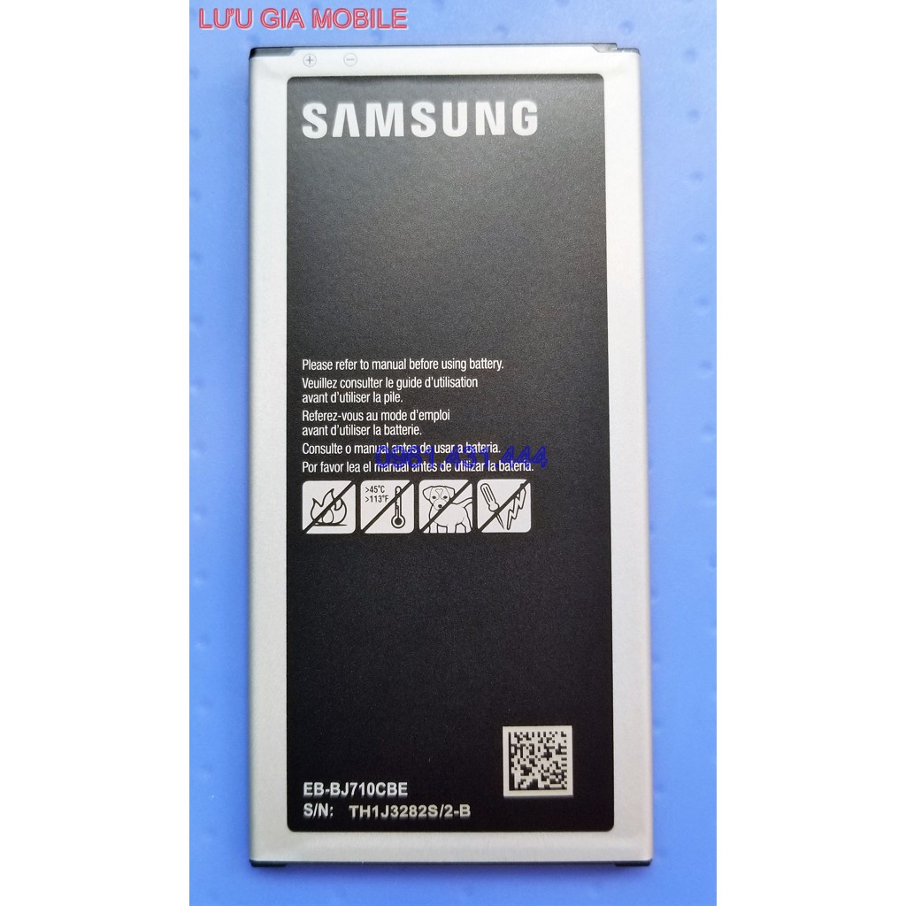 Pin Samsung J7 2016 zin công ty | Galaxy J7 2016 J710