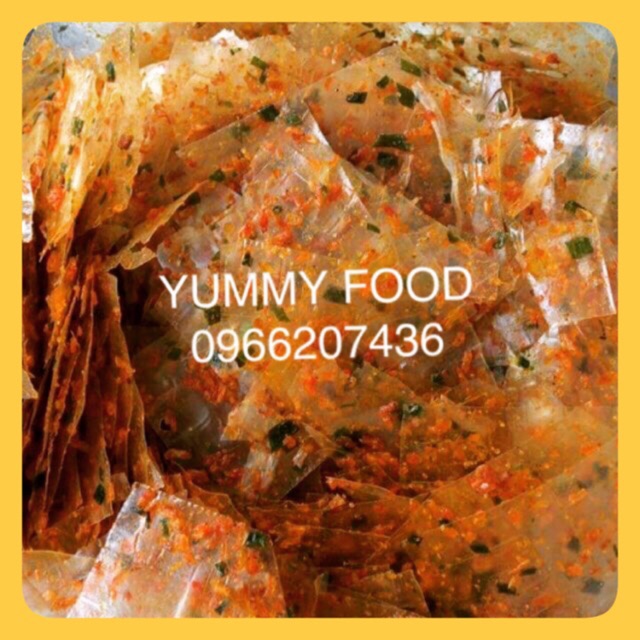 500GRAM BÁNH TRÁNG TRỘN THẬP CẨM MIẾNG VUÔNG - VSATTP