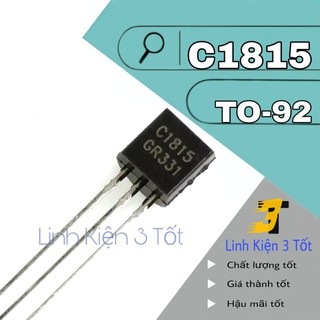 ( Túi 10 con ) Transistor C1815 1815 TO-92 NPN 0,15A 50V chính hãng