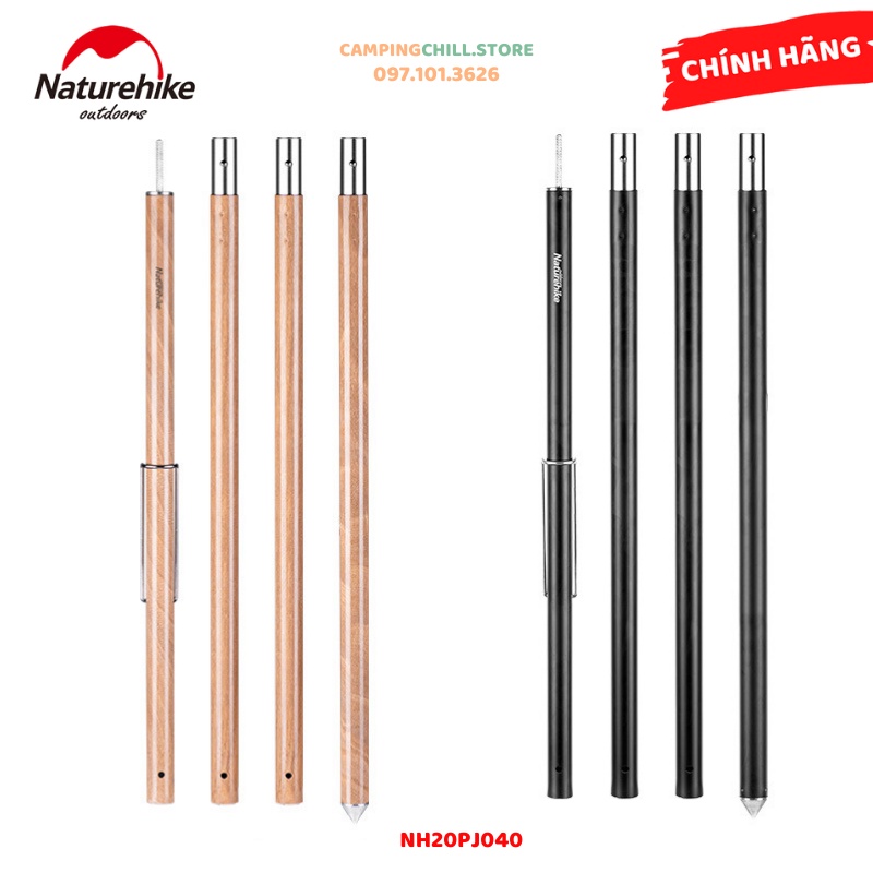 CỌC CHỐNG TĂNG, LỀU GẬY CHỐNG TĂNG LỀU DÃ NGOẠI NATUREHIKE NH20PJ040