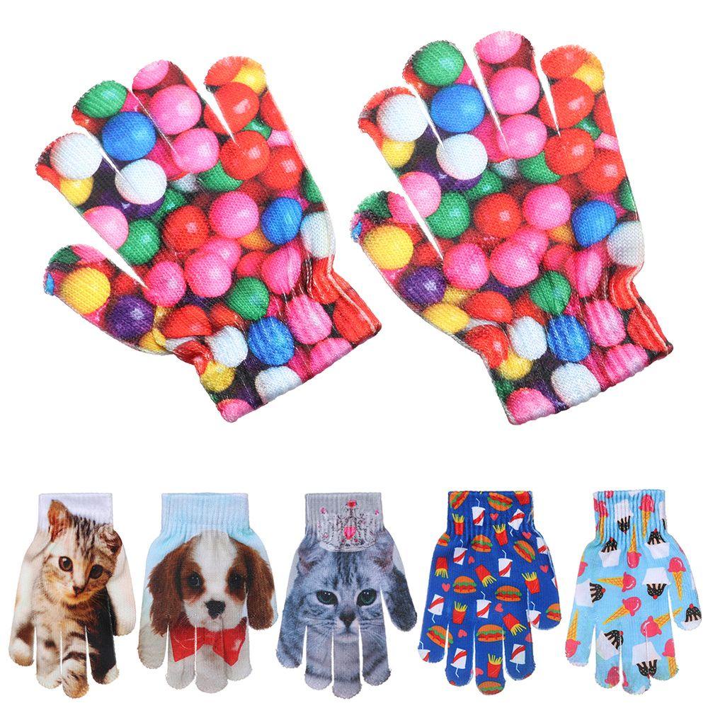 1 Đôi Găng Tay Len Dễ Thương Cho Bé