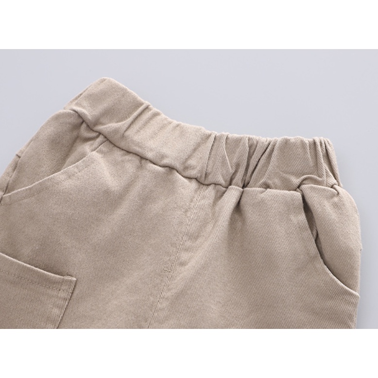 Set Áo Sweater Dệt Kim Không Tay Phối Áo Sơ Mi Dài Tay Kiểu Hàn Quốc Dễ Thương Cho Bé Trai